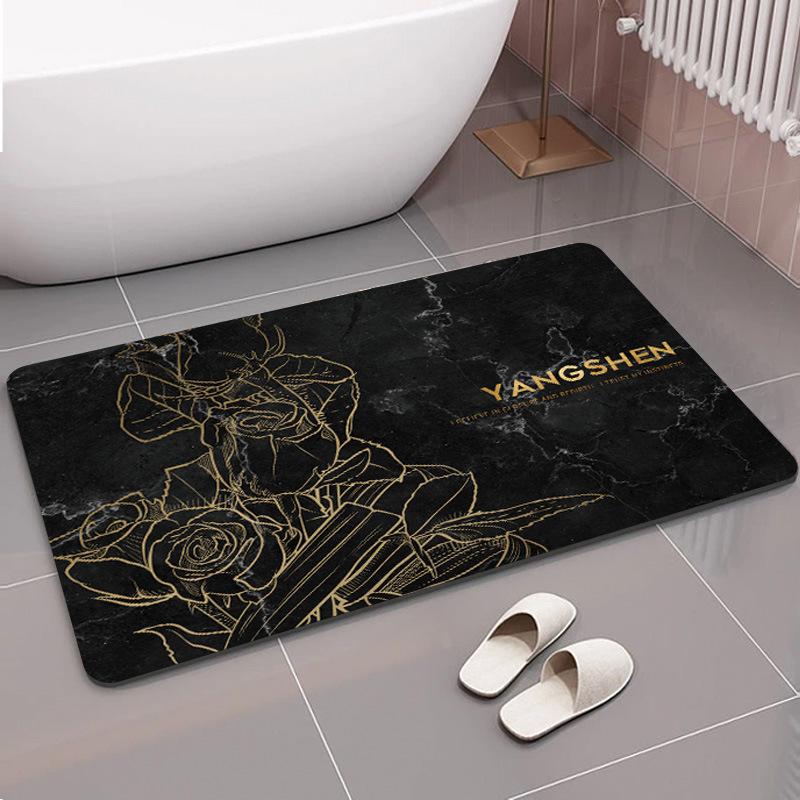 Soft Diatomaceous Mud Bath Moisture-wicking Mat Toilet Quick Dry Non-slip Foot Mat Toilet Door Luxury Wash Bath Mat 40*60cm
Soft Diatomaceous Mud Bath Moisture-wicking Mat Toilet Quick Dry Non-slip Foot Mat Toilet Door Luxury Wash Bath Mat 40*60cm