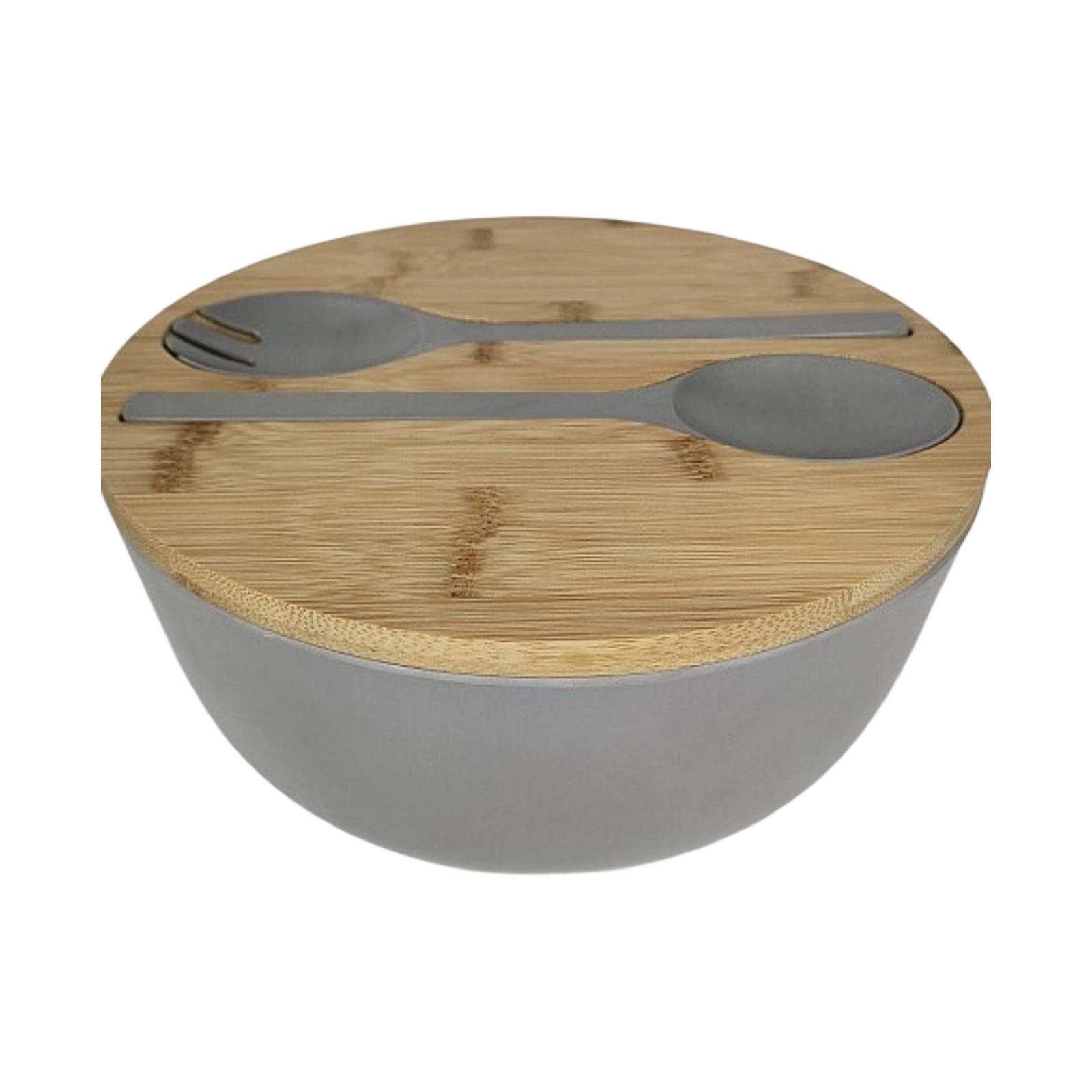 Eco-friendly Fiber Bowl With Lid, Fork, And Spoon One Size
Eco-friendly Fiber Bowl With Lid, Fork, And Spoon One Size