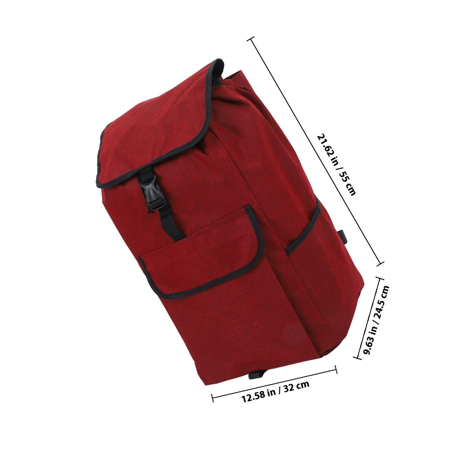 Shopping Cart Bag Oxford Cloth Thickened Foldable Trolley Replacement Large Capacity Grocery Travel Tote Waterproof Spare Bag темно-червоний колір
Shopping Cart Bag Oxford Cloth Thickened Foldable Trolley Replacement Large Capacity Grocery Travel Tote Waterproof Spare Bag темно-червоний колір