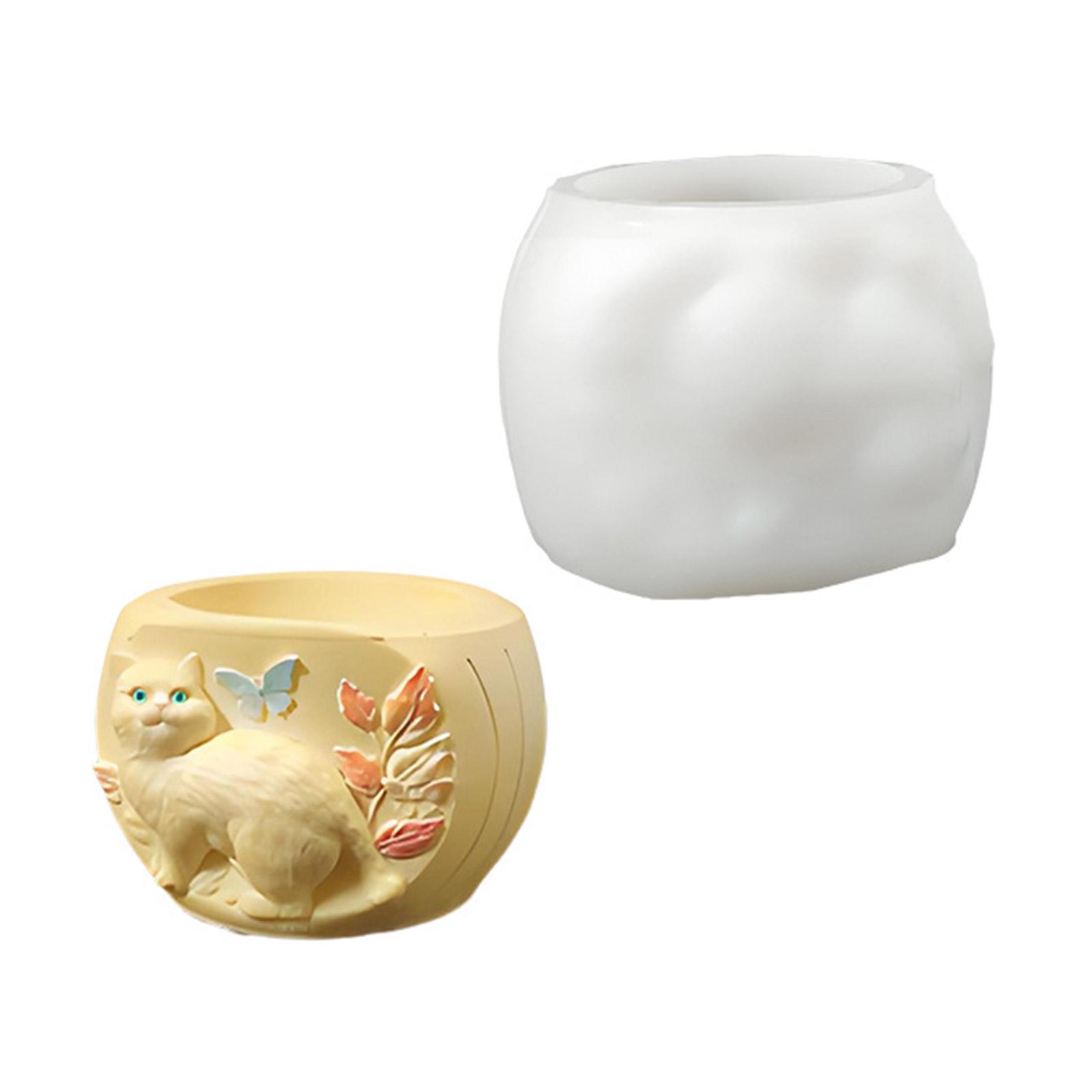 Unique Cats Silicone Mould Gift for Crafters to Create Handmade Planters Jewelry Displays Decoration 1
Unique Cats Silicone Mould Gift for Crafters to Create Handmade Planters Jewelry Displays Decoration 1