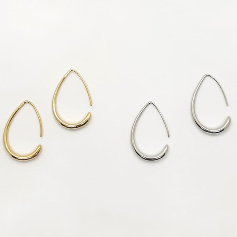 mi0 Simple Basic drop Dot Ring Earring silver
mi0 Simple Basic drop Dot Ring Earring silver