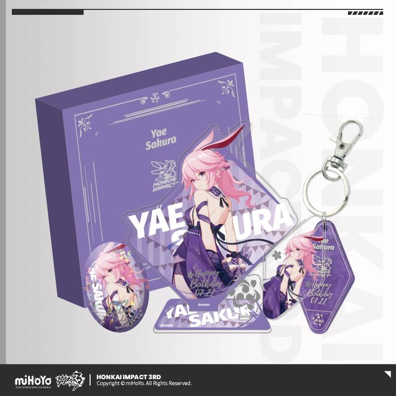 Sunsyea Honkai Impact 3rd Official Merch miHoYo Original Authentic Happy Birthday Gift 1 Box Elysia Mobius Raiden Mei Fu Hua
Sunsyea Honkai Impact 3rd Official Merch miHoYo Original Authentic Happy Birthday Gift 1 Box Elysia Mobius Raiden Mei Fu Hua