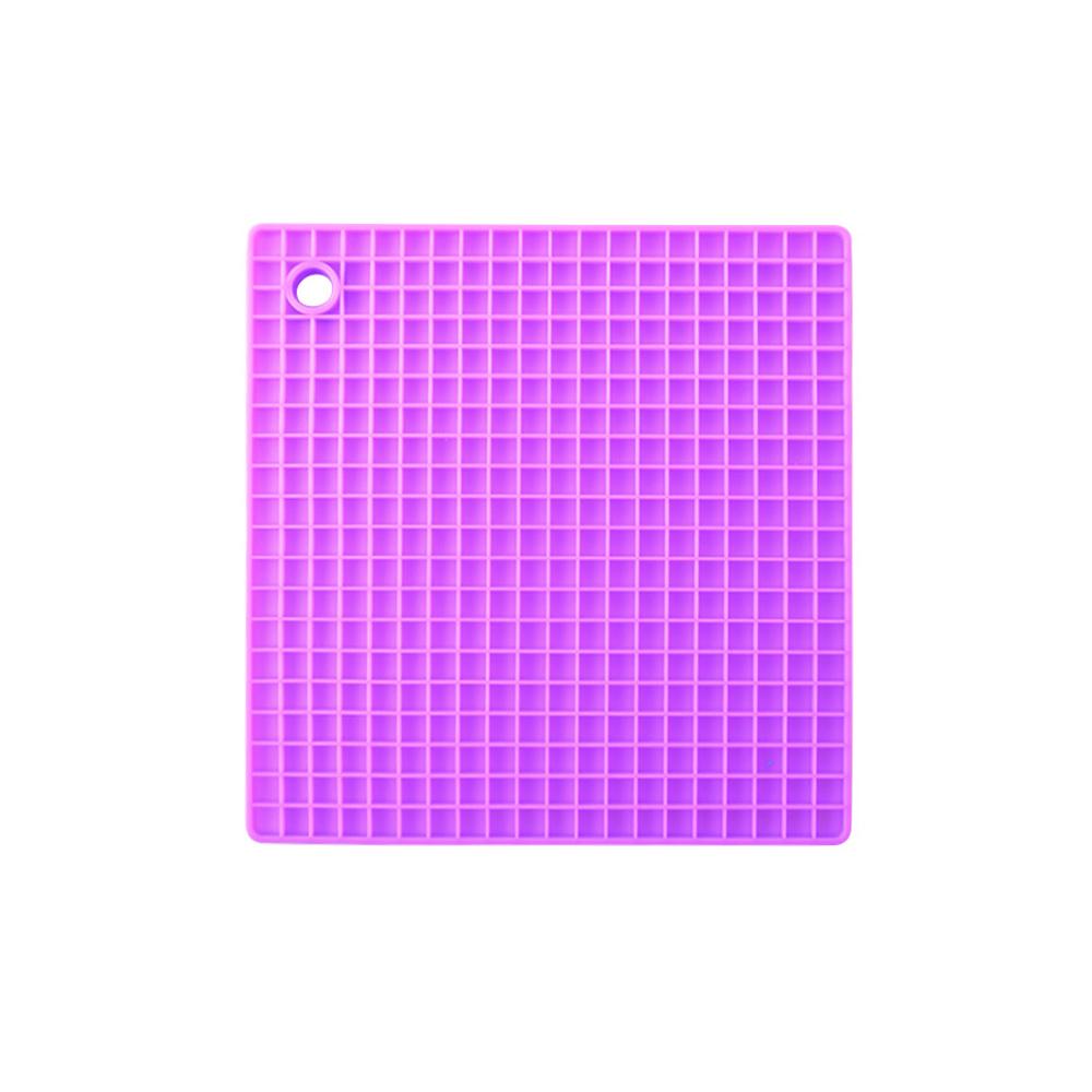 7Colors Square Heat Resistant Silicone Pad Drink Cup Coasters Non-slip Pot Holder Table Placemat Kitchen Accessories Tools 17.5x17.5cm фіолетовий
7Colors Square Heat Resistant Silicone Pad Drink Cup Coasters Non-slip Pot Holder Table Placemat Kitchen Accessories Tools 17.5x17.5cm фіолетовий