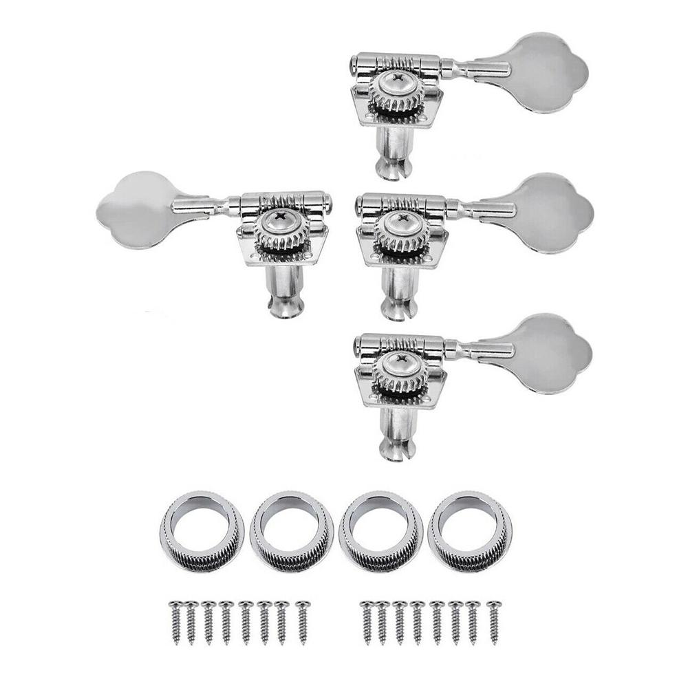 2L2R/4L/4R/1L3R/3L1R Open Gear Bass 4 String Tuners Tuning Pegs Keys Machine Heads For Bass Guitar Chrome Gold Black
2L2R/4L/4R/1L3R/3L1R Open Gear Bass 4 String Tuners Tuning Pegs Keys Machine Heads For Bass Guitar Chrome Gold Black