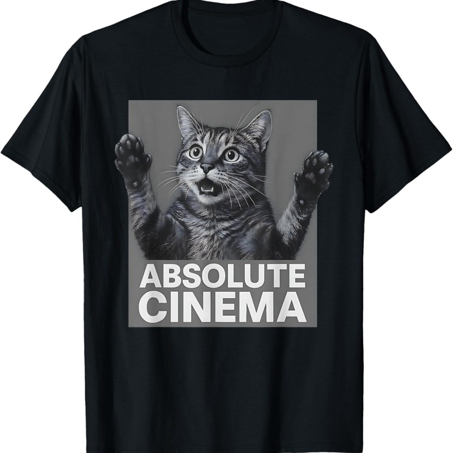 Absolute Cinema Meme Cat Funny Men Women Kids T-Shirt S чёрный
Absolute Cinema Meme Cat Funny Men Women Kids T-Shirt S чёрный