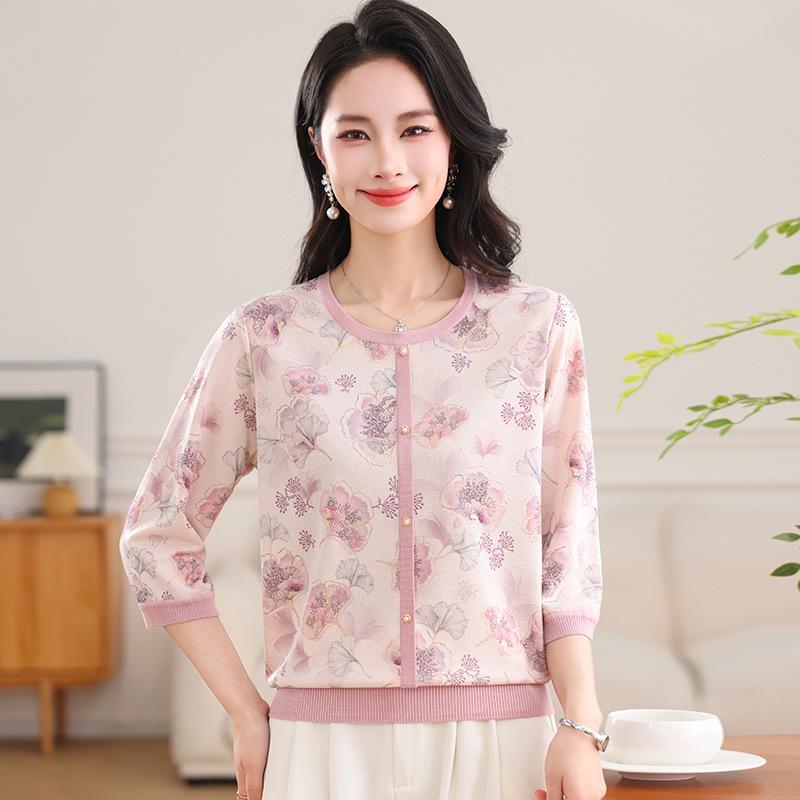 Mom s Spring 2026 Stylish Ice Silk Mid-Sleeve T-Shirt for Women 4XL (recommended 68-75 kg) фиолетовый
Mom s Spring 2026 Stylish Ice Silk Mid-Sleeve T-Shirt for Women 4XL (recommended 68-75 kg) фиолетовый