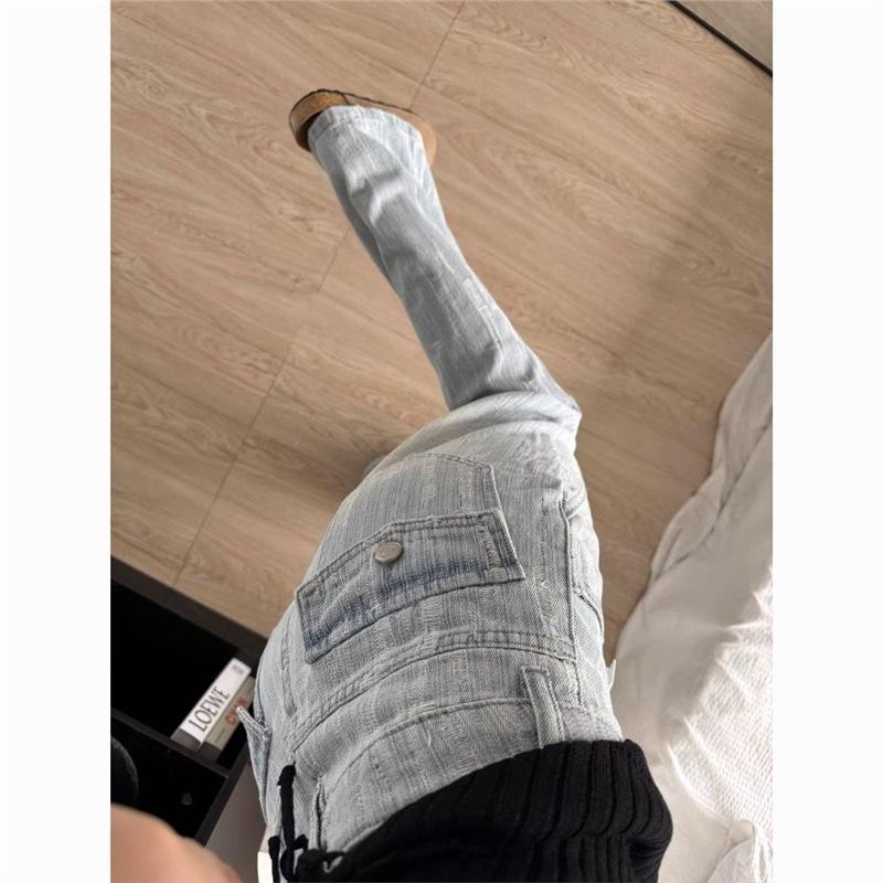 Women s High-Waisted Slimming Micro-Flare Jeans with Trendy Design M світло-синій колір
Women s High-Waisted Slimming Micro-Flare Jeans with Trendy Design M світло-синій колір