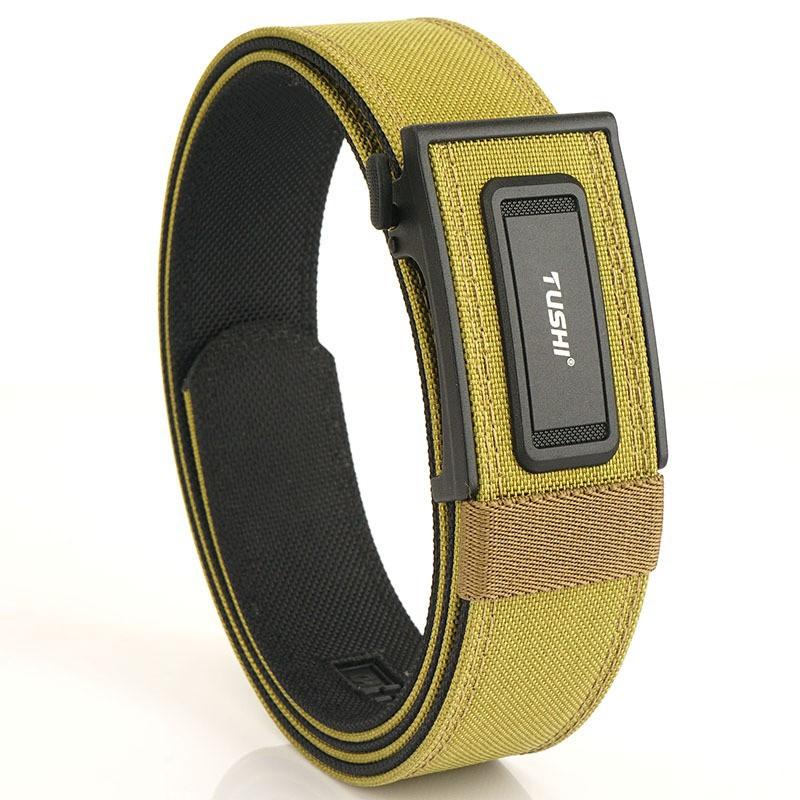 Double-layer Hardened Automatic Buckle Shooting Training Quick-hanging Pistol Belt Nylon Outdoor Casual 120cm
Double-layer Hardened Automatic Buckle Shooting Training Quick-hanging Pistol Belt Nylon Outdoor Casual 120cm