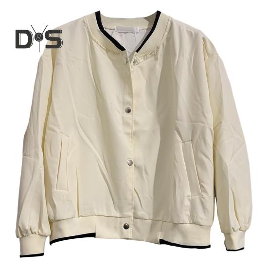 Осенне-весенняя женская куртка с воротником-стойкой, однотонная, с длинными рукавами, однобортная, с V-образным вырезом, в стиле преппи, бейсбольное пальто, свободный кардиган, короткий M абрикосовый
Осенне-весенняя женская куртка с воротником-стойкой, однотонная, с длинными рукавами, однобортная, с V-образным вырезом, в стиле преппи, бейсбольное пальто, свободный кардиган, короткий M абрикосовый