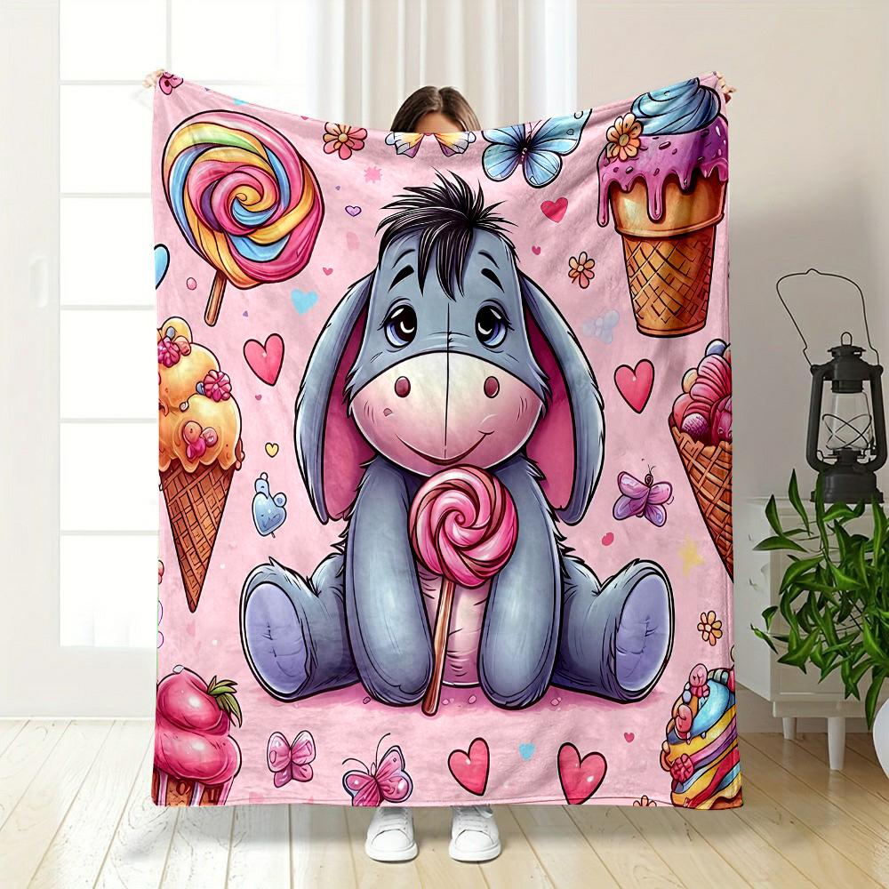 1PC Pooh Bear Eeyore Printed Blanket - Ultra Soft & Cozy Gift for Mom and Daughter Present, Lightweight for Bed, Couch & Travel 75cmx90cm
1PC Pooh Bear Eeyore Printed Blanket - Ultra Soft & Cozy Gift for Mom and Daughter Present, Lightweight for Bed, Couch & Travel 75cmx90cm