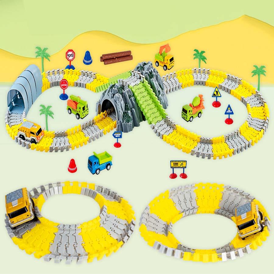 YLF748 144Pcs Construction Toys Race Tracks Toy Engineering Road Games Toddler Toys for Kids Ages 3 and Up Type A
YLF748 144Pcs Construction Toys Race Tracks Toy Engineering Road Games Toddler Toys for Kids Ages 3 and Up Type A