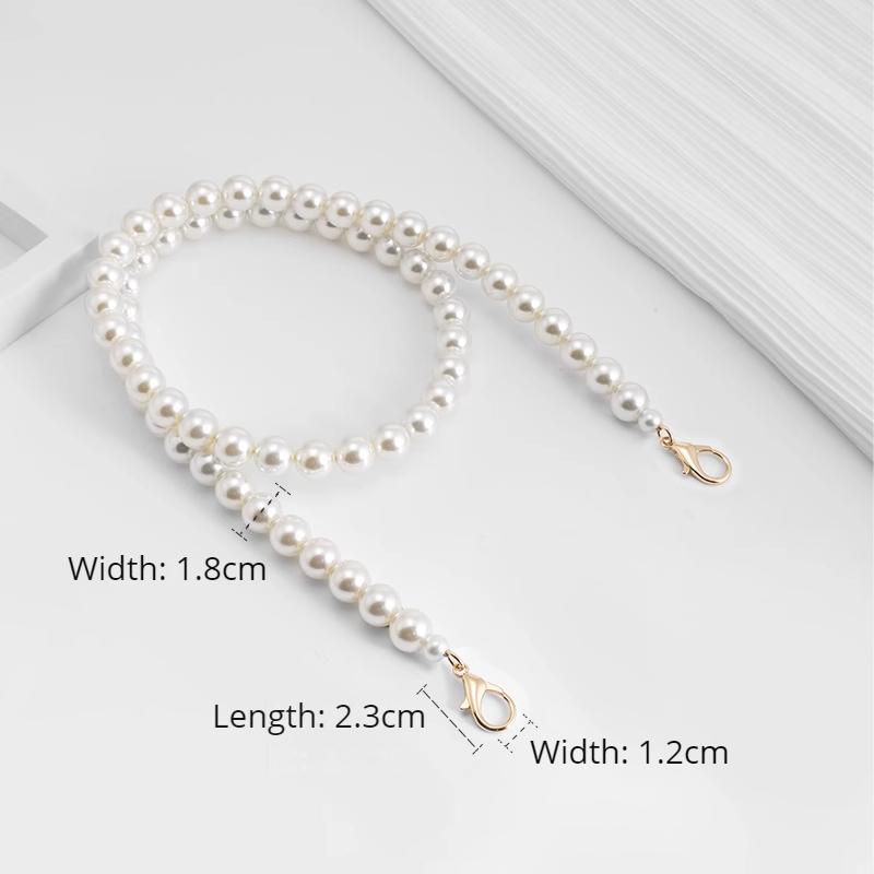 Pearl Chain Accessories Small Fragrant Wind Bag Messenger Shoulder Strap Diy Transformation Replacement Bag Chain Single Buy 110CM
Pearl Chain Accessories Small Fragrant Wind Bag Messenger Shoulder Strap Diy Transformation Replacement Bag Chain Single Buy 110CM