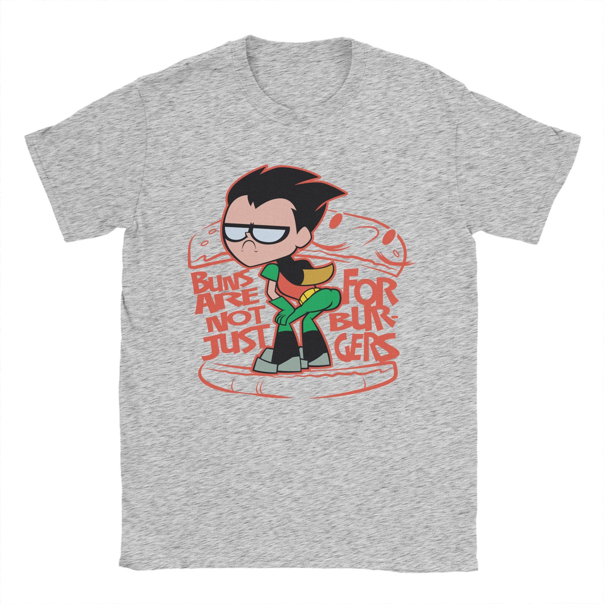 Teen Titans Go Robin Booty Scooty Buns T-Shirt for Men Women Hipster Pure Cotton Tee Shirt Crewneck T Shirt Summer Clothes L
Teen Titans Go Robin Booty Scooty Buns T-Shirt for Men Women Hipster Pure Cotton Tee Shirt Crewneck T Shirt Summer Clothes L
