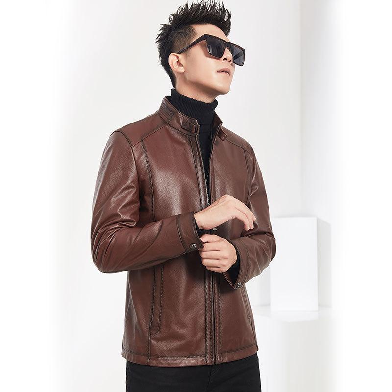 Новая мужская куртка из натуральной кожи, короткая, из натуральной кожи, кожаная куртка с верхним слоем, мотоциклетная куртка, облегающая, весна и осень 5XL
Новая мужская куртка из натуральной кожи, короткая, из натуральной кожи, кожаная куртка с верхним слоем, мотоциклетная куртка, облегающая, весна и осень 5XL