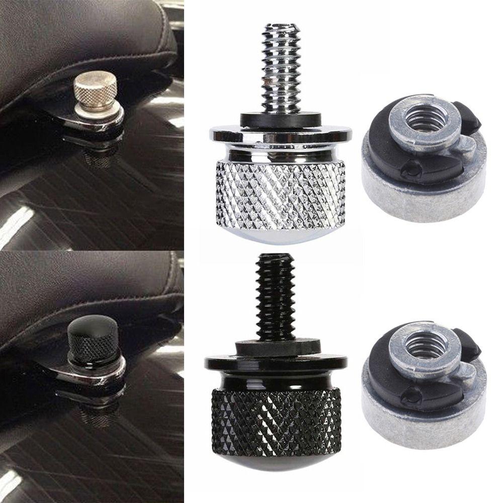 Стальные аксессуары, быстроразъемный болт для фиксации сиденья Harley, винты подушки мотоцикла 
Стальные аксессуары, быстроразъемный болт для фиксации сиденья Harley, винты подушки мотоцикла