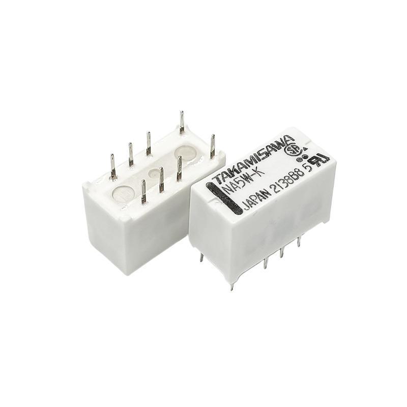 Реле сигнальне Fujitsu NA5W-K, NA12W-K, NA24W-K, 2 Form C, 2A, 8-контактне Оригінал NA12W-K
Реле сигнальне Fujitsu NA5W-K, NA12W-K, NA24W-K, 2 Form C, 2A, 8-контактне Оригінал NA12W-K