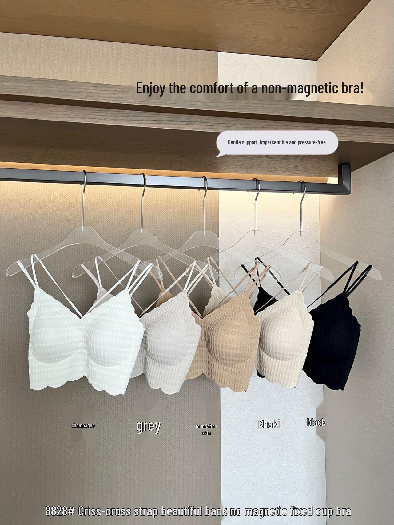 Women s Lace Backless Cross Strap Camisole Bra One Size (Approx. 75-115 lbs)
Women s Lace Backless Cross Strap Camisole Bra One Size (Approx. 75-115 lbs)