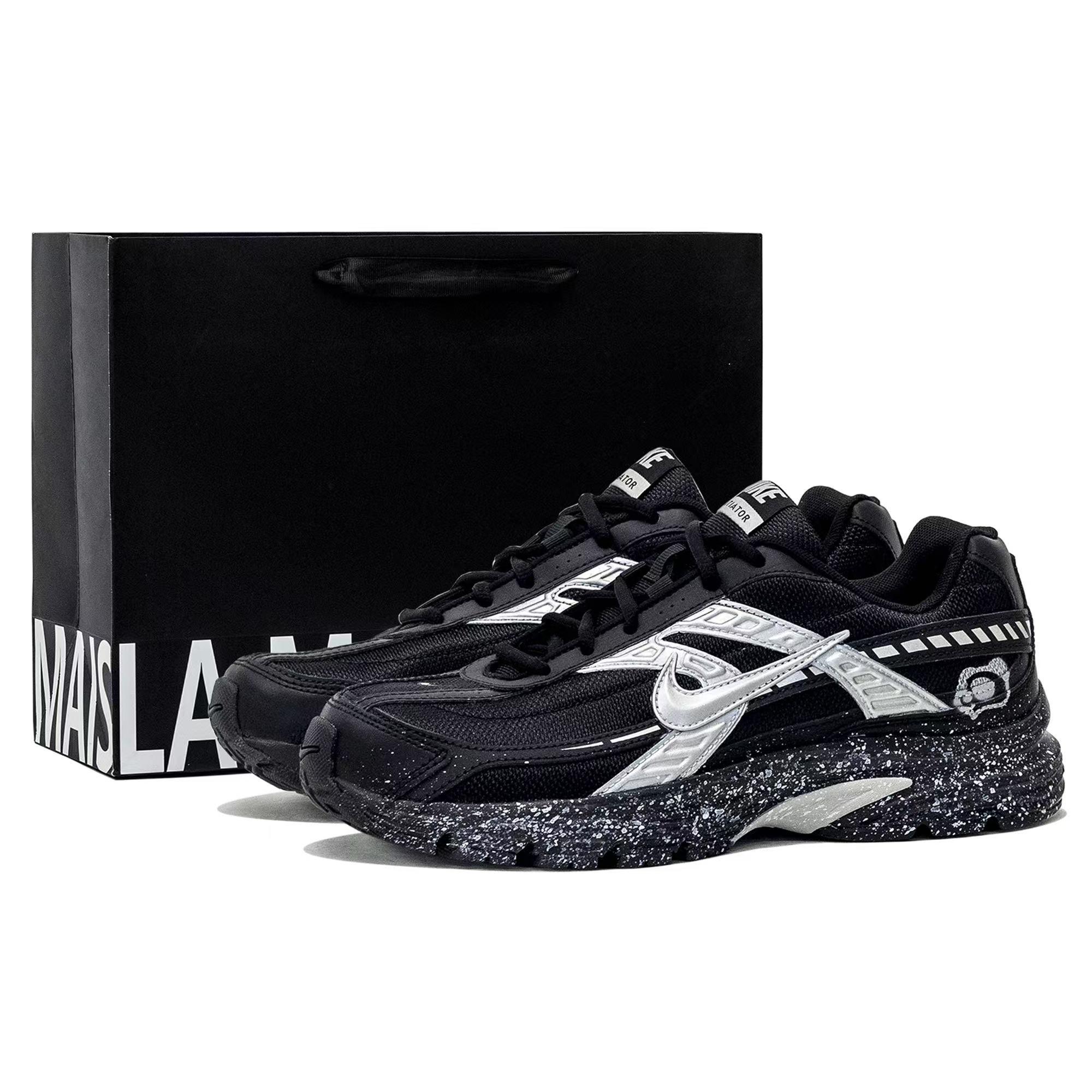 Nike Initiator Cushioning Abrasion Resistant Casual City Commuting Running Shoes Unisex Black Silver 394055-100(Team1347-) 42
Nike Initiator Cushioning Abrasion Resistant Casual City Commuting Running Shoes Unisex Black Silver 394055-100(Team1347-) 42