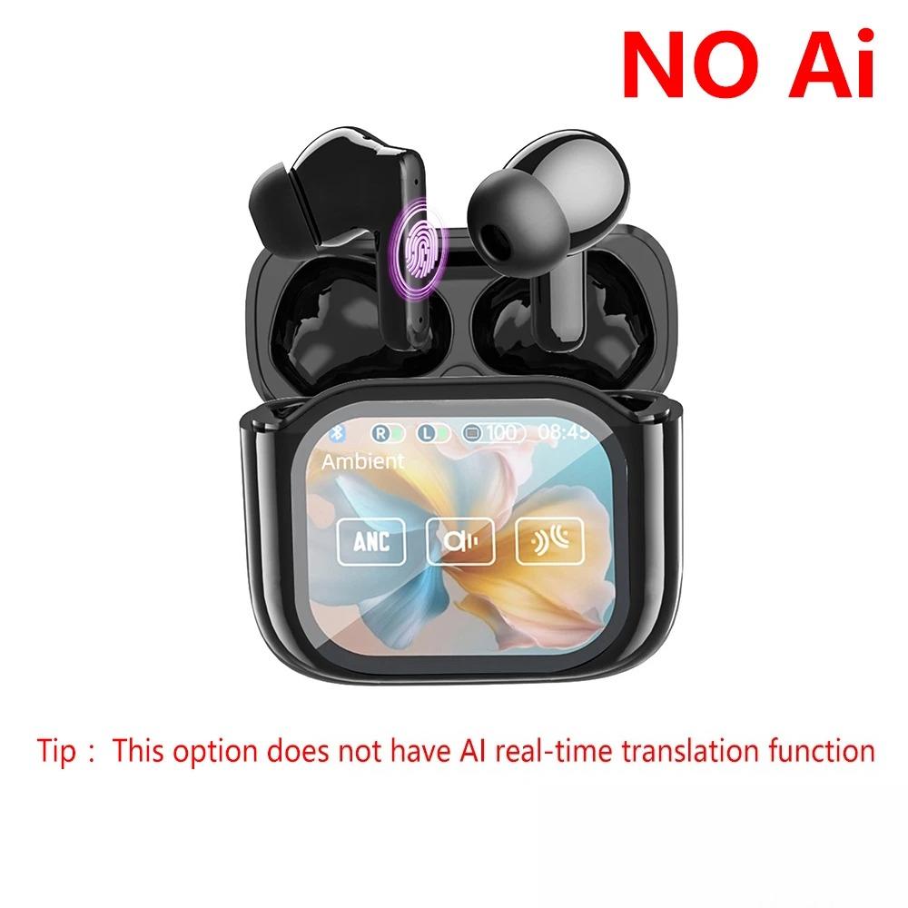 Real Time Translators Headphones with Touch Screen 144 Languages Translation Bluetooth 5.4 Earbuds Noise Cancelling Headset Without AI Translation чорний
Real Time Translators Headphones with Touch Screen 144 Languages Translation Bluetooth 5.4 Earbuds Noise Cancelling Headset Without AI Translation чорний