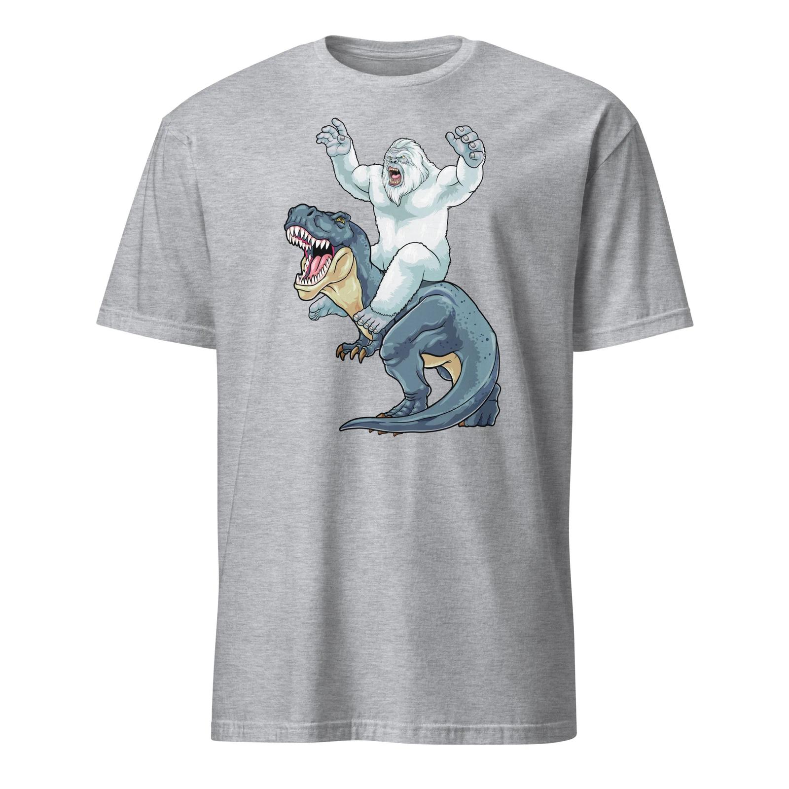 Yeti Dinosaur Shirt Yeti Riding Dinosaur T Rex Funny Cryptid T-Shirt Size S-3XL 2XL
Yeti Dinosaur Shirt Yeti Riding Dinosaur T Rex Funny Cryptid T-Shirt Size S-3XL 2XL