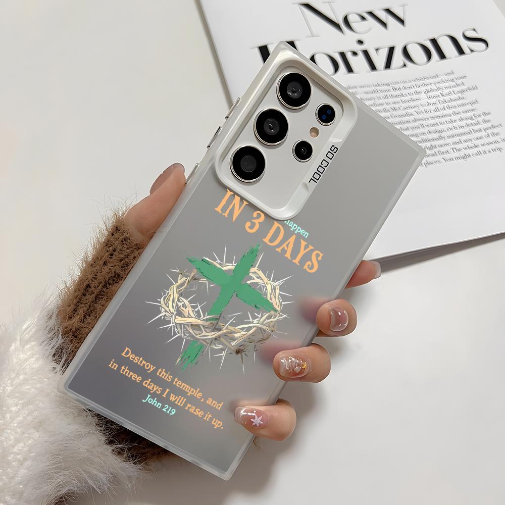 Fashion God Cross Phone Case For Samsung Galaxy S25 Edge S24 S23 S22 S21 S20 Ultra Funda Silicone Silver Cover Galaxy S24
Fashion God Cross Phone Case For Samsung Galaxy S25 Edge S24 S23 S22 S21 S20 Ultra Funda Silicone Silver Cover Galaxy S24