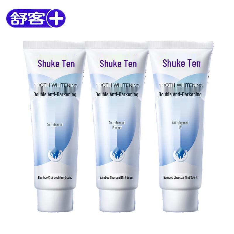 Shuke Mint Dual-Action Whitening Toothpaste
Shuke Mint Dual-Action Whitening Toothpaste