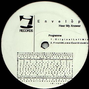 12inch Record ENVELOP - Hear My Answer IR124 I! 1996 US Dance & Electronica Used
12inch Record ENVELOP - Hear My Answer IR124 I! 1996 US Dance & Electronica Used