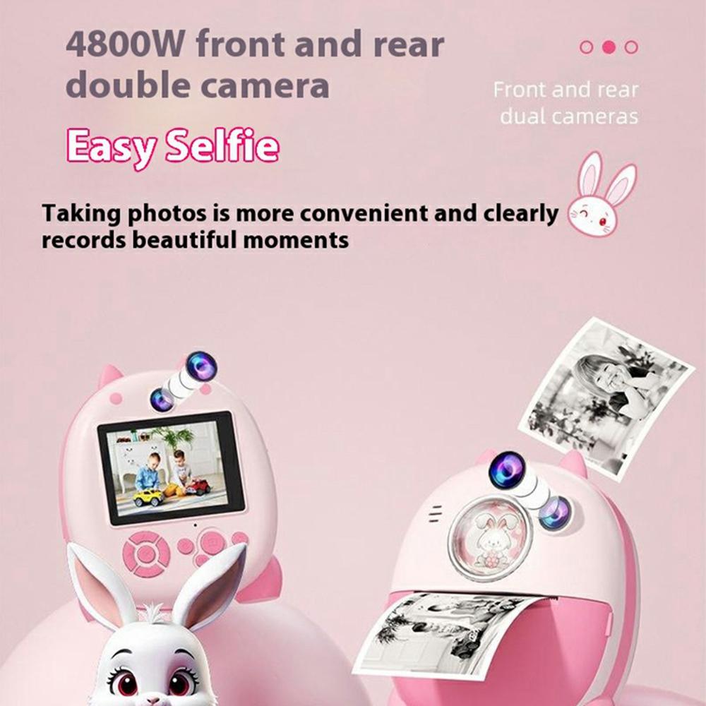 FB-001B HD Dual Lens 2.4 Inch Instant Print Camera with Built-In Games 10x Zoom Kids Camera A
FB-001B HD Dual Lens 2.4 Inch Instant Print Camera with Built-In Games 10x Zoom Kids Camera A