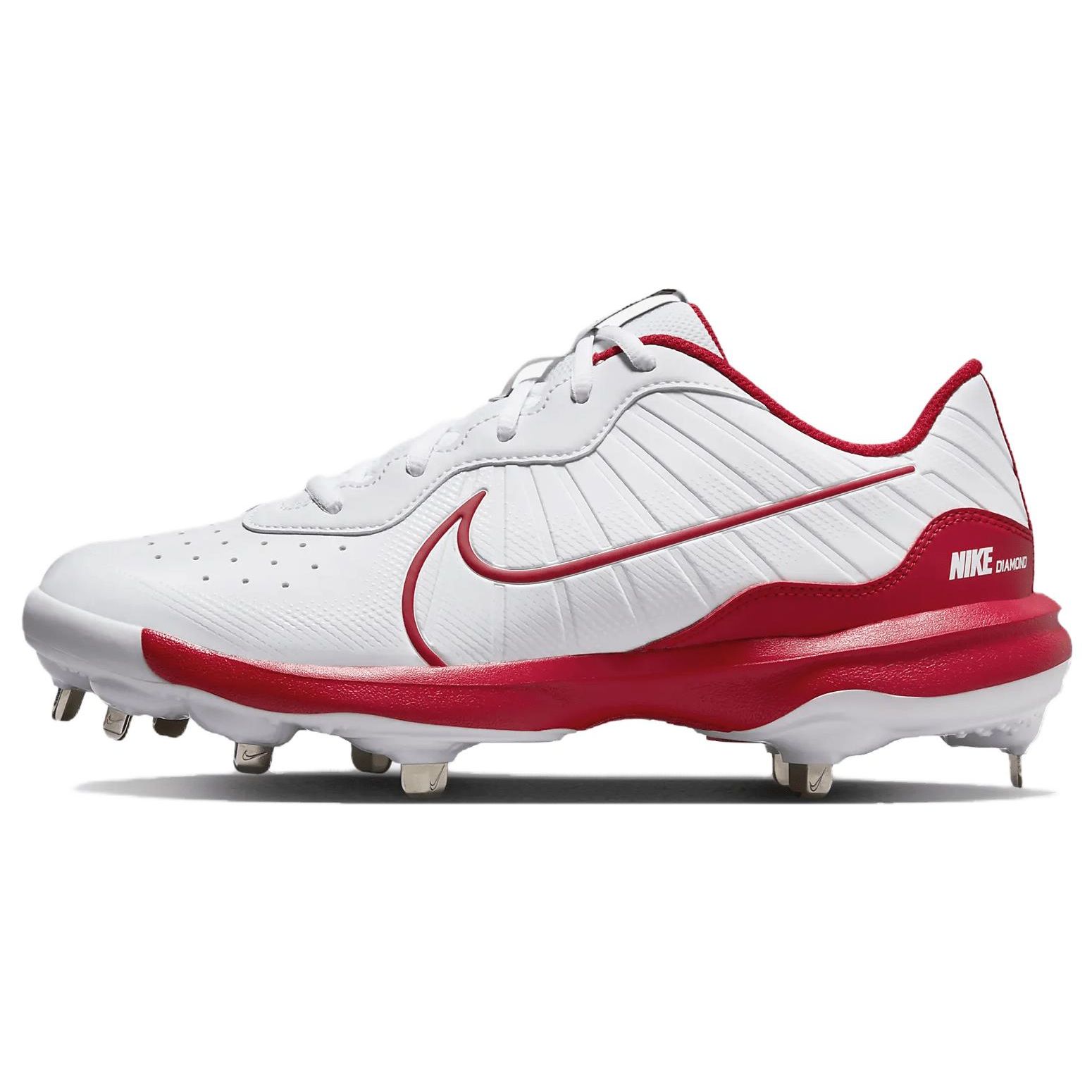 Nike Alpha Huarache Varsity 4 Low White University Red Men Sneakers Pure-Platinum DJ6516-104 45.5
Nike Alpha Huarache Varsity 4 Low White University Red Men Sneakers Pure-Platinum DJ6516-104 45.5