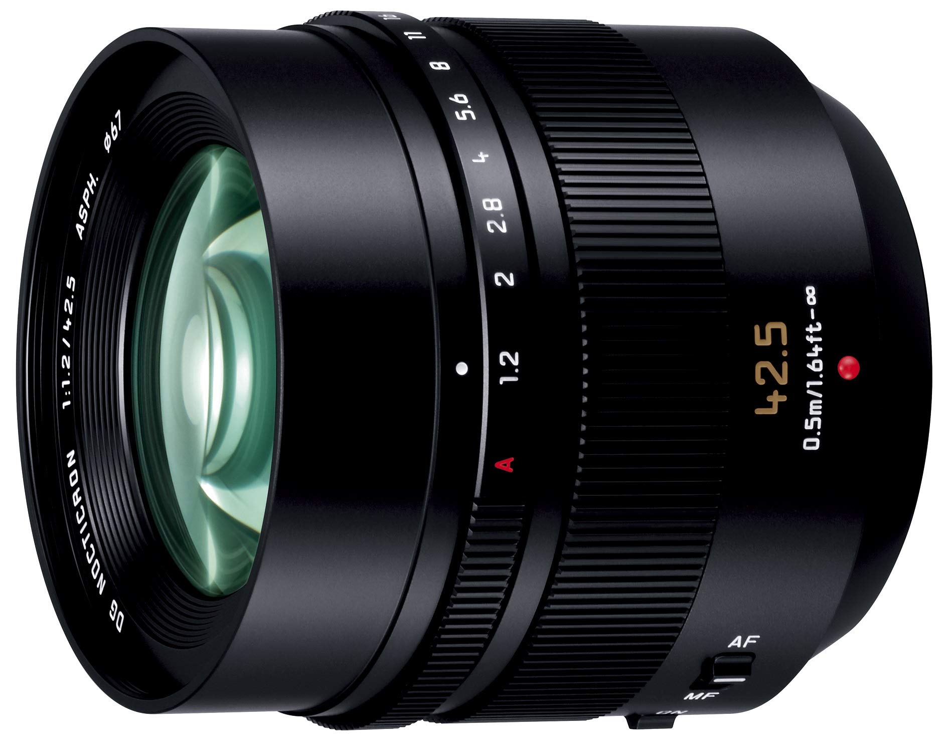 Однофокусний середньофокусний телеоб’єктив Panasonic для Micro Four Thirds Leica DG NOCTICRON 42,5 мм/F1,2 ASPH./POWER OIS. H-NS043
Однофокусний середньофокусний телеоб’єктив Panasonic для Micro Four Thirds Leica DG NOCTICRON 42,5 мм/F1,2 ASPH./POWER OIS. H-NS043