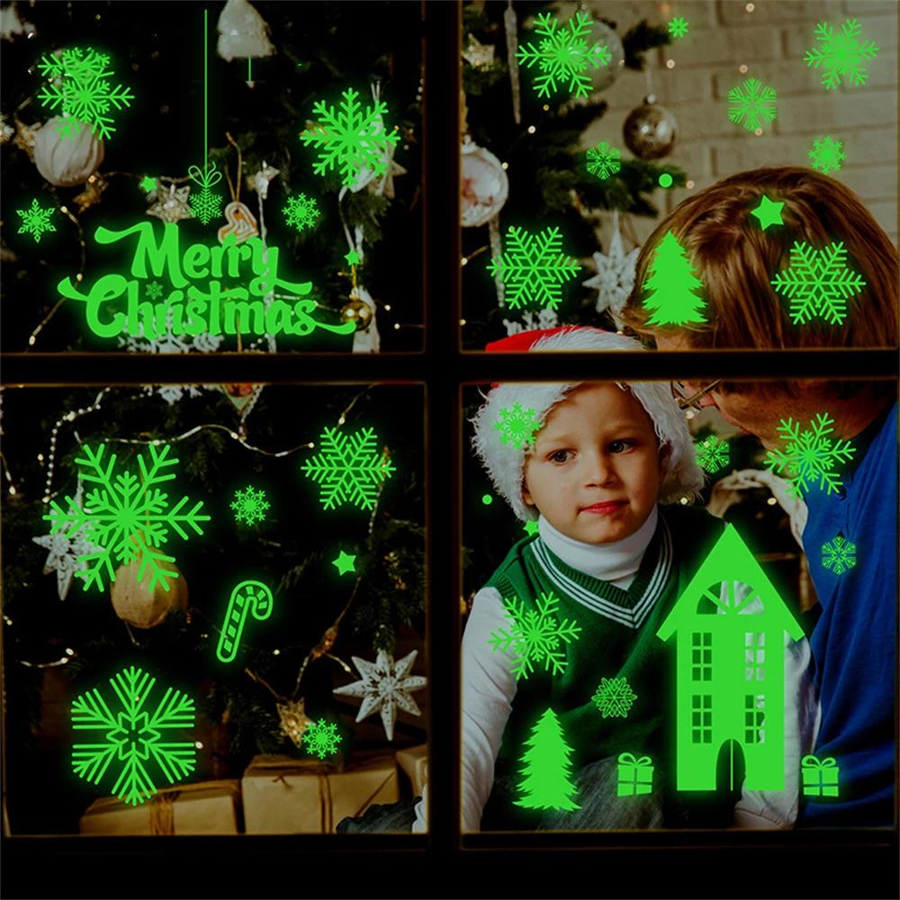 2 Set Merry Christmas Decoration for Home Wall Luminous Window Sticker Ornaments Garland New Year Noel Natal Gift Xmas Navidad
2 Set Merry Christmas Decoration for Home Wall Luminous Window Sticker Ornaments Garland New Year Noel Natal Gift Xmas Navidad