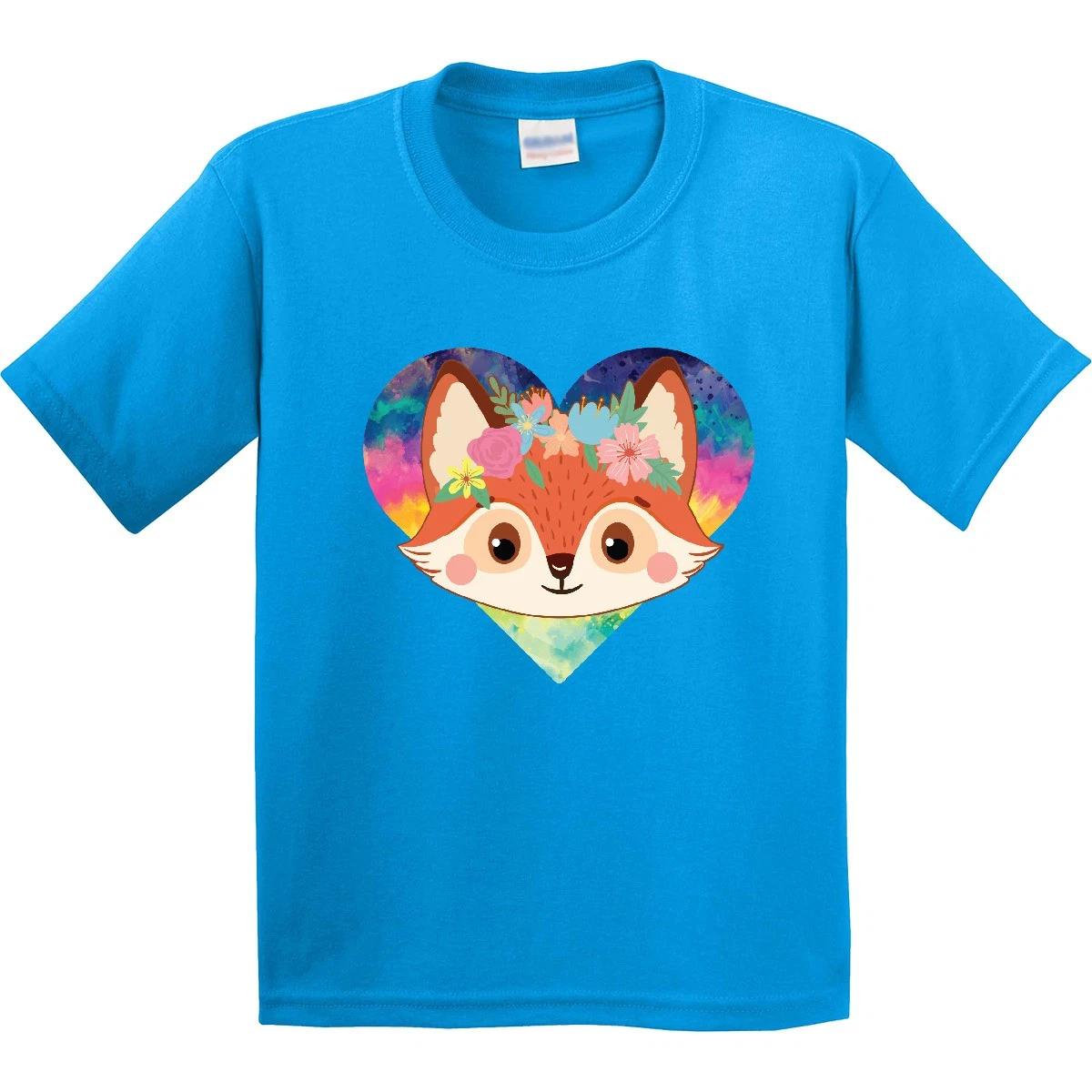 Inktastic Fox Lover Heart Cute For Girls Youth kids boys T-Shirt Woodland Animals Gifts 110
Inktastic Fox Lover Heart Cute For Girls Youth kids boys T-Shirt Woodland Animals Gifts 110