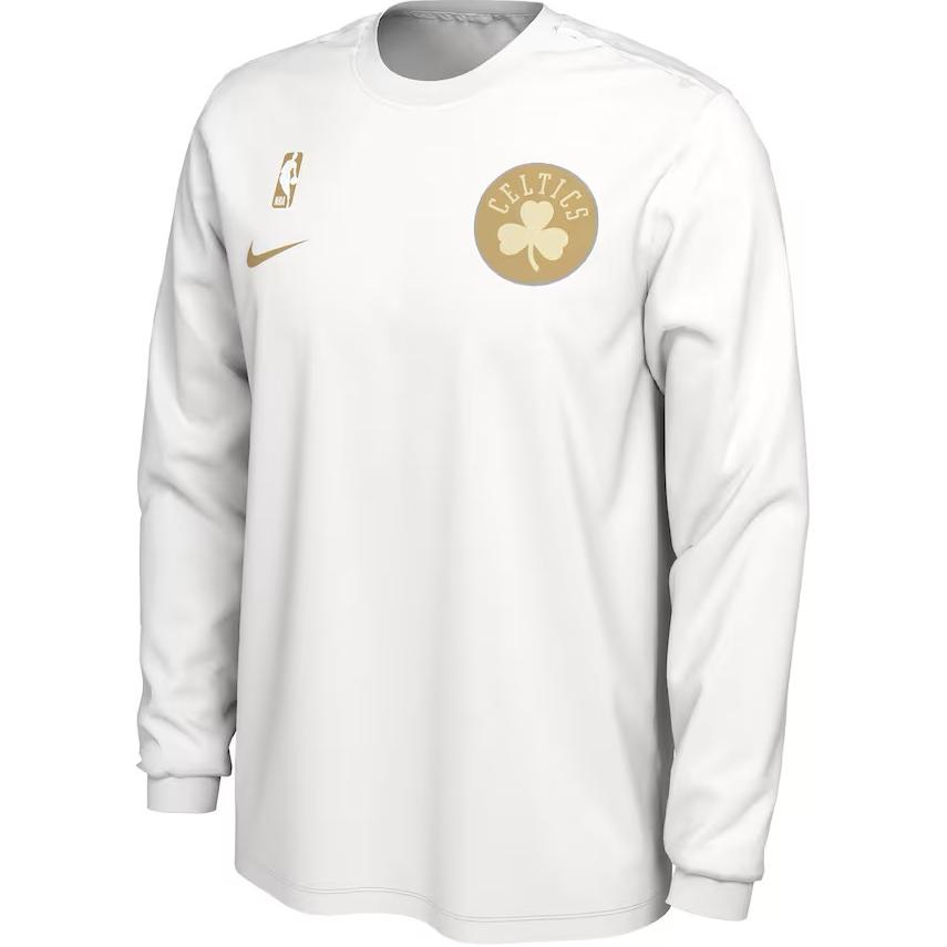 Nike X NBA Boston Celtics Logo Comfort Crew Neck Long Sleeve T-Shirt Men Tops White II2634-100 L
Nike X NBA Boston Celtics Logo Comfort Crew Neck Long Sleeve T-Shirt Men Tops White II2634-100 L