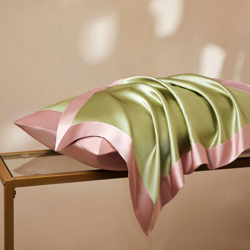 40 Momme Pure Mulberry Silk Pillowcase Pair - Single Person, Summer Beauty, Heavyweight Ice Silk 48*74cm Single/Two-Tone
40 Momme Pure Mulberry Silk Pillowcase Pair - Single Person, Summer Beauty, Heavyweight Ice Silk 48*74cm Single/Two-Tone