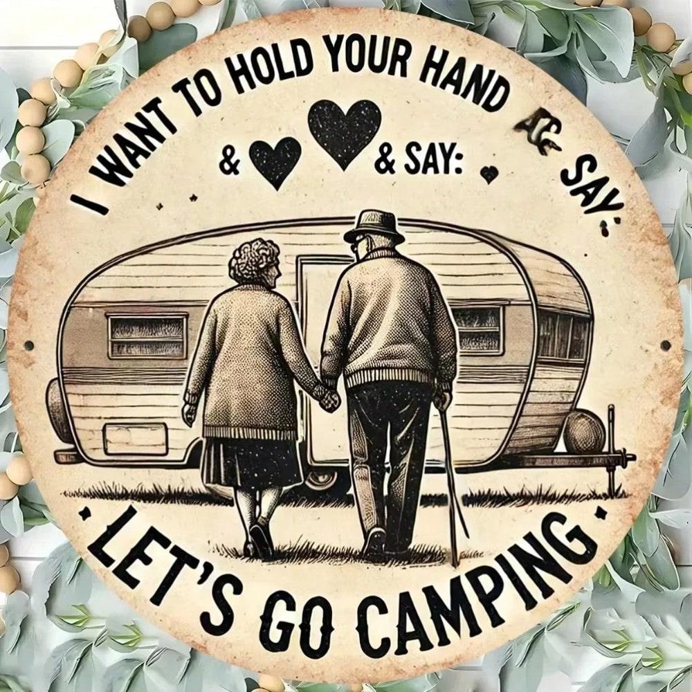 Vintage Retro Tin Sign I Want To Hold Your Hand Camping Lovers Wall Art Home Decor Metal Plate M білий
Vintage Retro Tin Sign I Want To Hold Your Hand Camping Lovers Wall Art Home Decor Metal Plate M білий