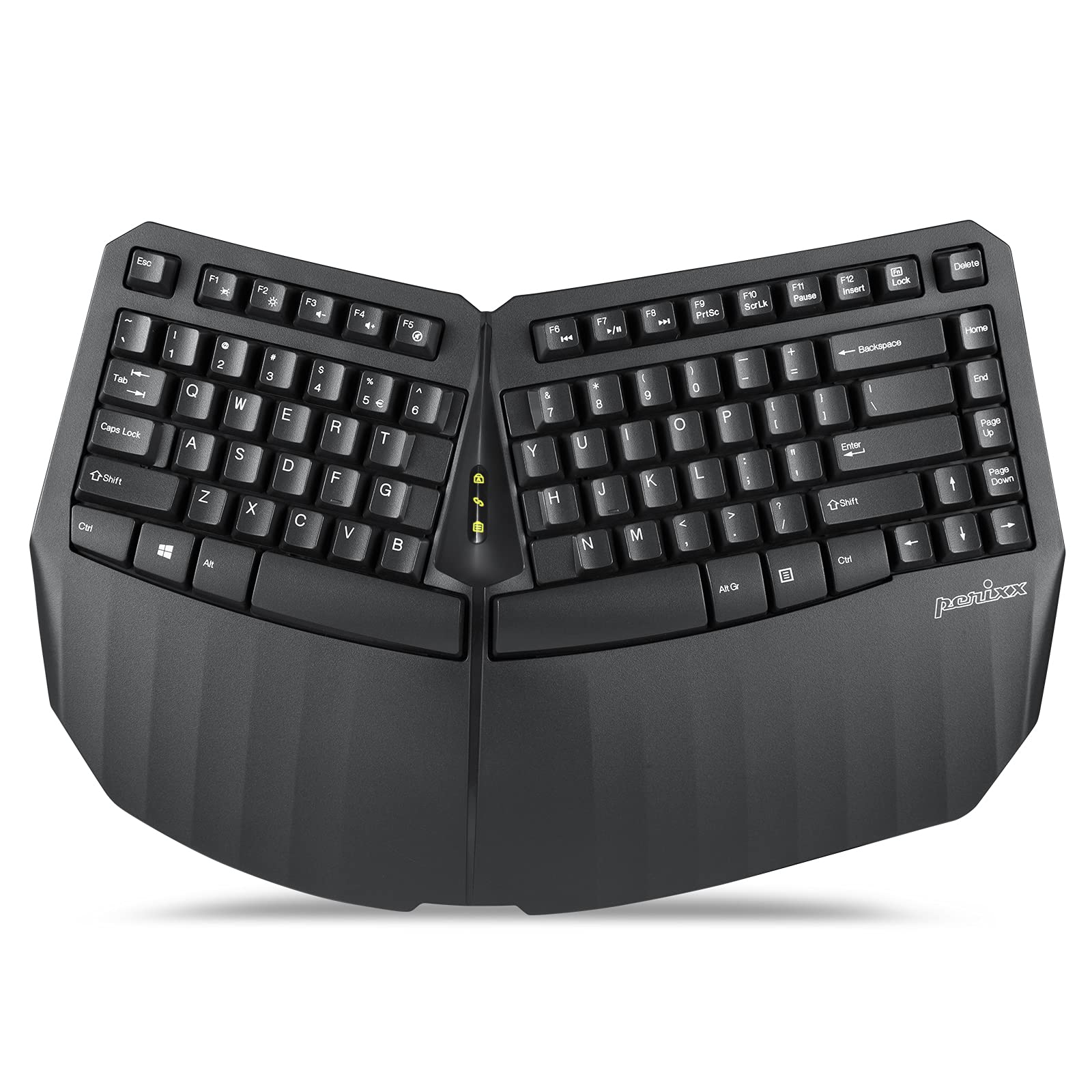 Perixx Ergonomic Keyboard Wireless Ergonomic Split Type Compact Compatible with Windows Big Sur Fire tablet English Layout PERIBOARD-613B чорний
Perixx Ergonomic Keyboard Wireless Ergonomic Split Type Compact Compatible with Windows Big Sur Fire tablet English Layout PERIBOARD-613B чорний