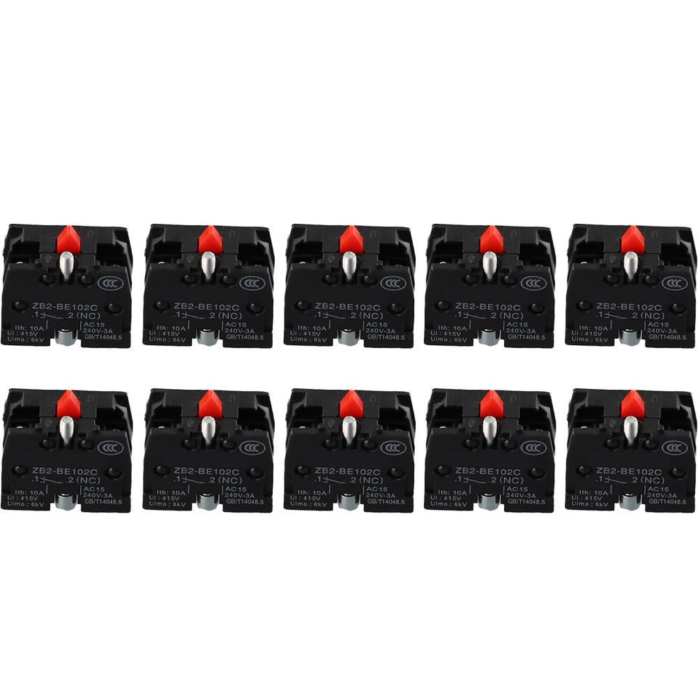 Black Momentary Switch 10pcs Push Button Single Contact Block Accidental Contact Protection Low Load And High Power Applications
Black Momentary Switch 10pcs Push Button Single Contact Block Accidental Contact Protection Low Load And High Power Applications