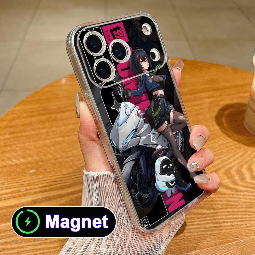Zenless Zone Zero ZhuYuan Clear Magsafe Mobile Phone Case for iPhone 17 16 15 14 13 12 11 Air Pro Max Plus Mini Colorful Cover iPhone 11 Pro Max
Zenless Zone Zero ZhuYuan Clear Magsafe Mobile Phone Case for iPhone 17 16 15 14 13 12 11 Air Pro Max Plus Mini Colorful Cover iPhone 11 Pro Max