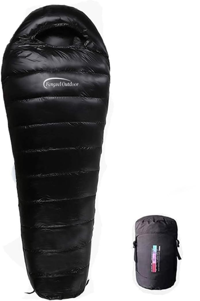 Спальный мешок Fengzel Outdoor в форме мумии, 90% пуха, наполнитель из высококачественного пуха 400-2500 г, красивый блеск, соединяемый, разноцветный, минимальный размер
Спальный мешок Fengzel Outdoor в форме мумии, 90% пуха, наполнитель из высококачественного пуха 400-2500 г, красивый блеск, соединяемый, разноцветный, минимальный размер