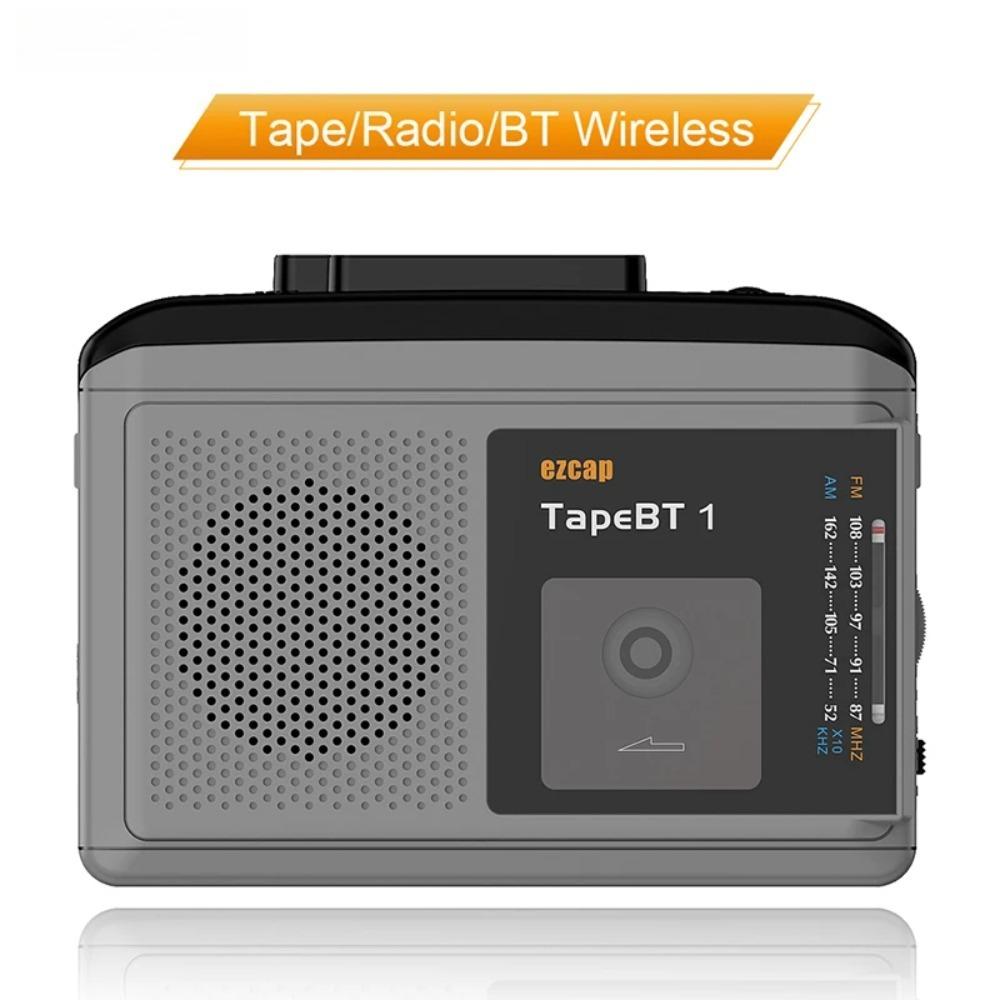Ezcap244 Tape BT 1 Portable Bluetooth Tape Cassette Player Converter With FM/AM Radio Built-in Speaker Microphone For Headphone
Ezcap244 Tape BT 1 Portable Bluetooth Tape Cassette Player Converter With FM/AM Radio Built-in Speaker Microphone For Headphone