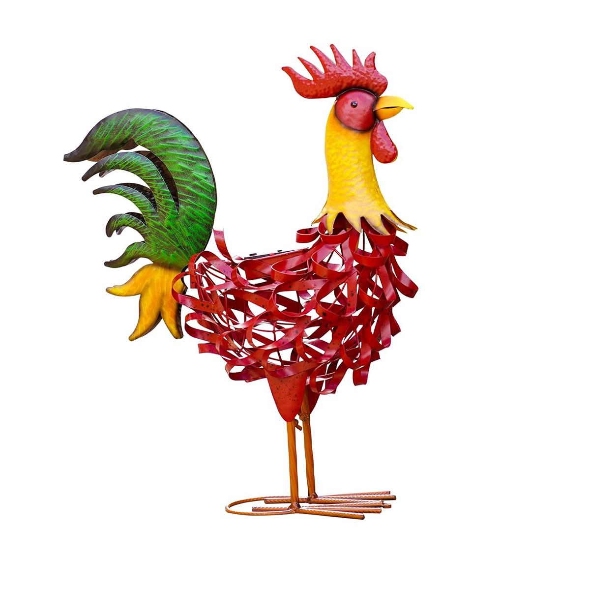 Уличный декор в виде петуха, солнечные светильники, подарки для женщин, любительниц кур, летний декор из металла, уникальные подарки на новоселье
Уличный декор в виде петуха, солнечные светильники, подарки для женщин, любительниц кур, летний декор из металла, уникальные подарки на новоселье