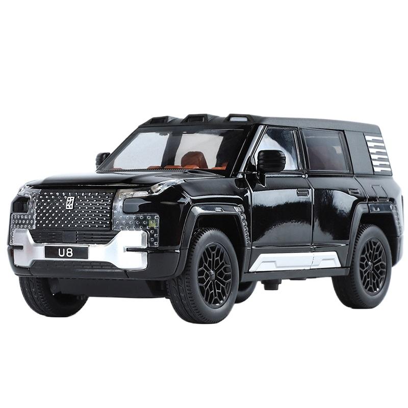 Игрушечная машина-реплика BYD U8 Off-Road Adventure в масштабе 1/24 с пружинным механизмом для детей, развлечений на открытом воздухе и коллекционных миниатюр чёрный
Игрушечная машина-реплика BYD U8 Off-Road Adventure в масштабе 1/24 с пружинным механизмом для детей, развлечений на открытом воздухе и коллекционных миниатюр чёрный