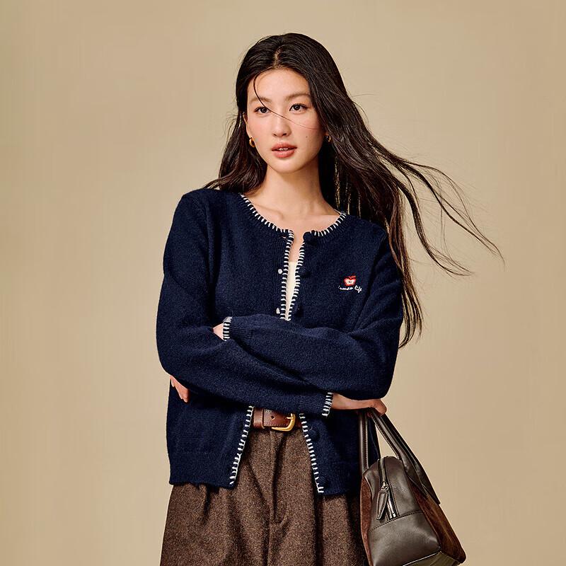 INMAN Ретро Вязаный Кардиган с Вышивкой в Стиле Колорблок M
INMAN Ретро Вязаный Кардиган с Вышивкой в Стиле Колорблок M