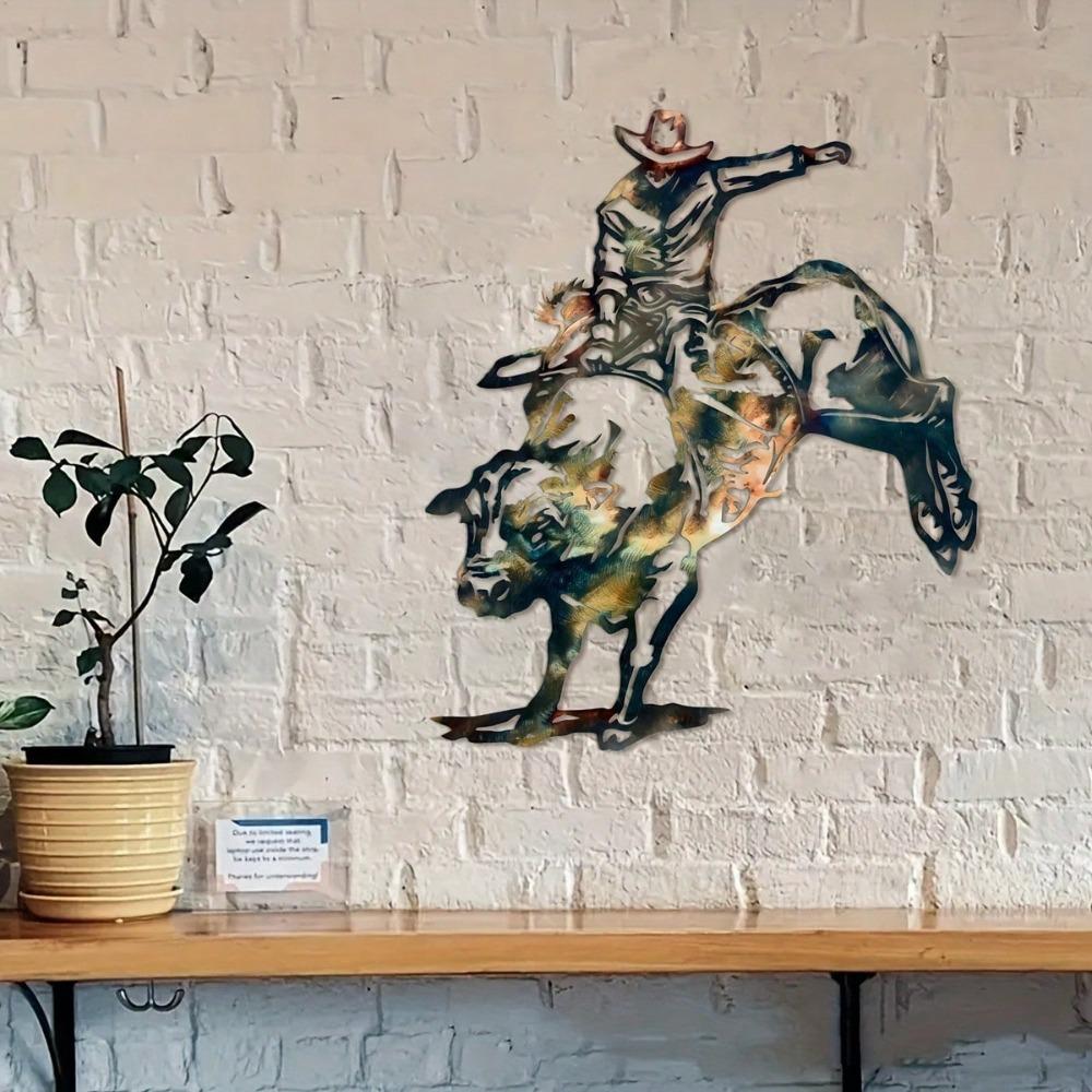 Unique Metal Matador Wall Art, Iron Horse Figure Sculpture, Modern Home Decor for Living Room, Bedroom Metal Wall Hanging TY4588
Unique Metal Matador Wall Art, Iron Horse Figure Sculpture, Modern Home Decor for Living Room, Bedroom Metal Wall Hanging TY4588