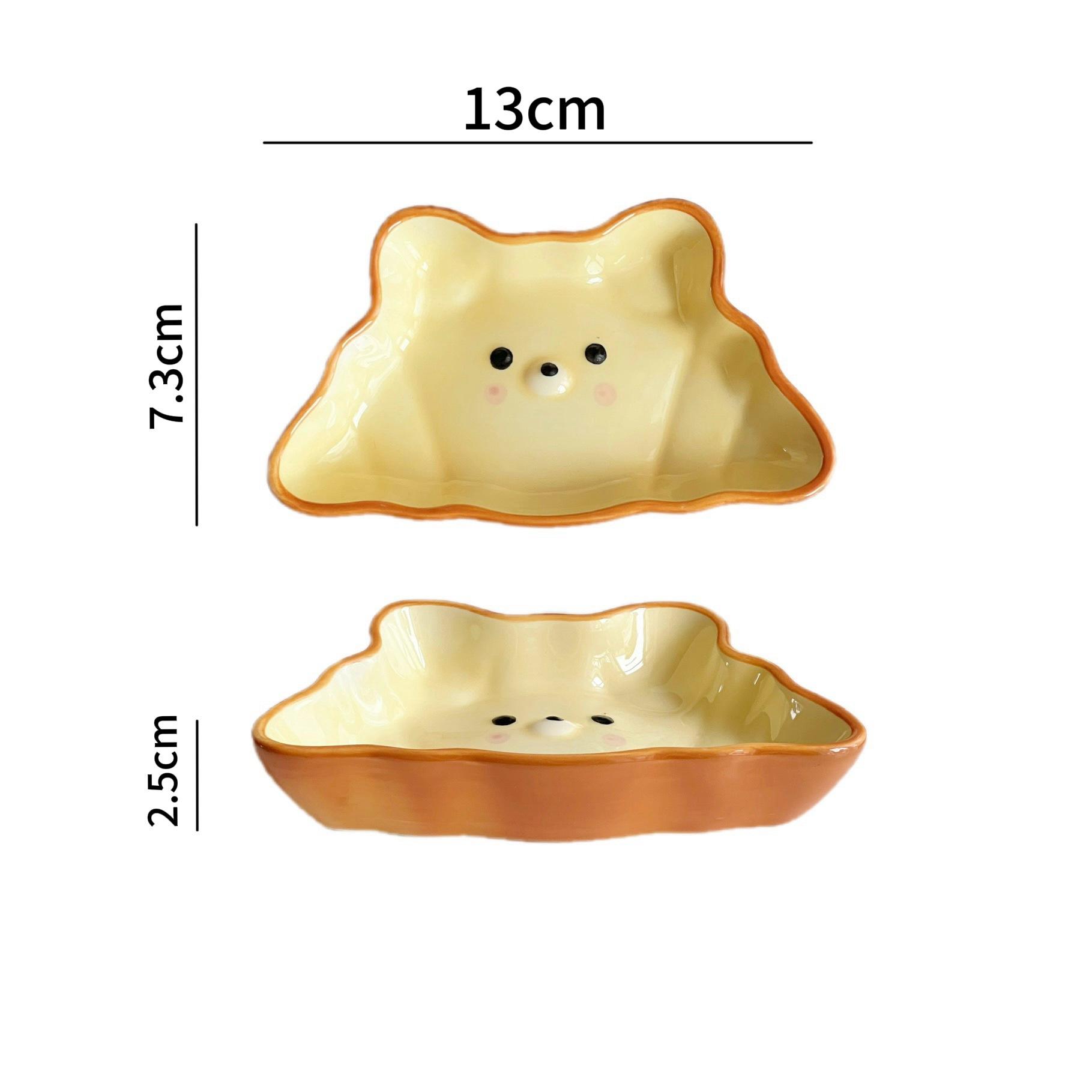 Ceramic Dipping Dish Cute Small Sauce Plate for Soy Sauce Vinegar Hotpot Home Kitchen
Ceramic Dipping Dish Cute Small Sauce Plate for Soy Sauce Vinegar Hotpot Home Kitchen
