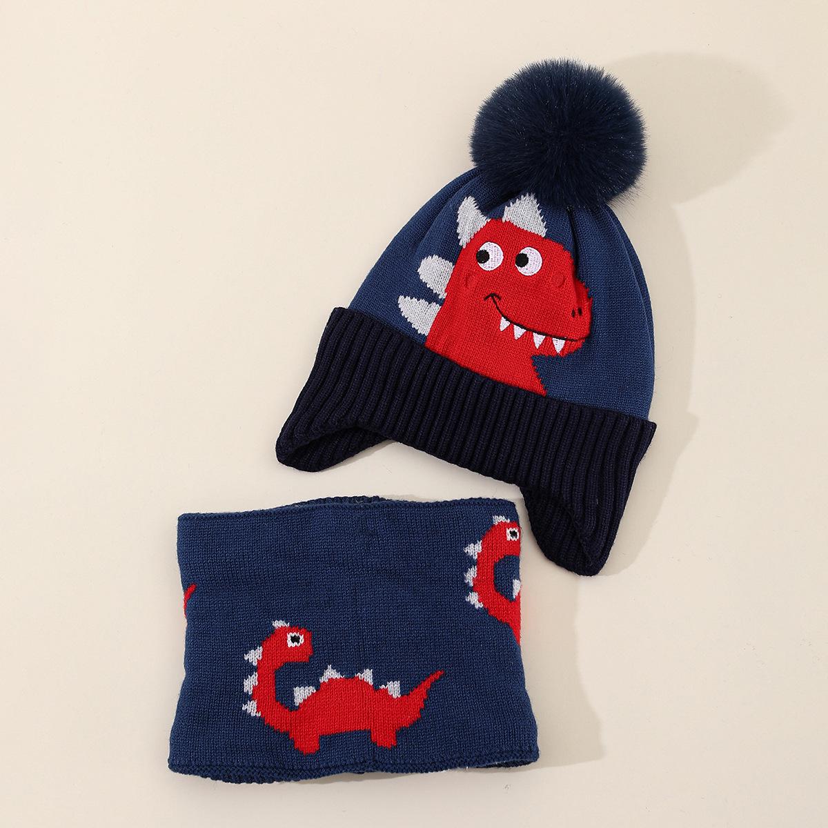 Adorable Dinosaur Fleece-Lined Kids Winter Hat & Scarf Set красный
Adorable Dinosaur Fleece-Lined Kids Winter Hat & Scarf Set красный