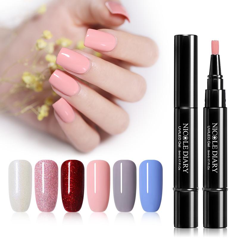 NICOLE DIARY 1 step gel Nail Varnish Pen Glitter 3 в 1 Nail Art Color Gel Polish Gel Gel Hybrid Easy To Use UV Gel Paint Glu
NICOLE DIARY 1 step gel Nail Varnish Pen Glitter 3 в 1 Nail Art Color Gel Polish Gel Gel Hybrid Easy To Use UV Gel Paint Glu