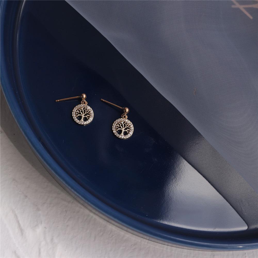 Gold-Plated Sterling Silver Wish Tree Stud Earrings - Versatile and Creative Design for Women 925 Silver
Gold-Plated Sterling Silver Wish Tree Stud Earrings - Versatile and Creative Design for Women 925 Silver
