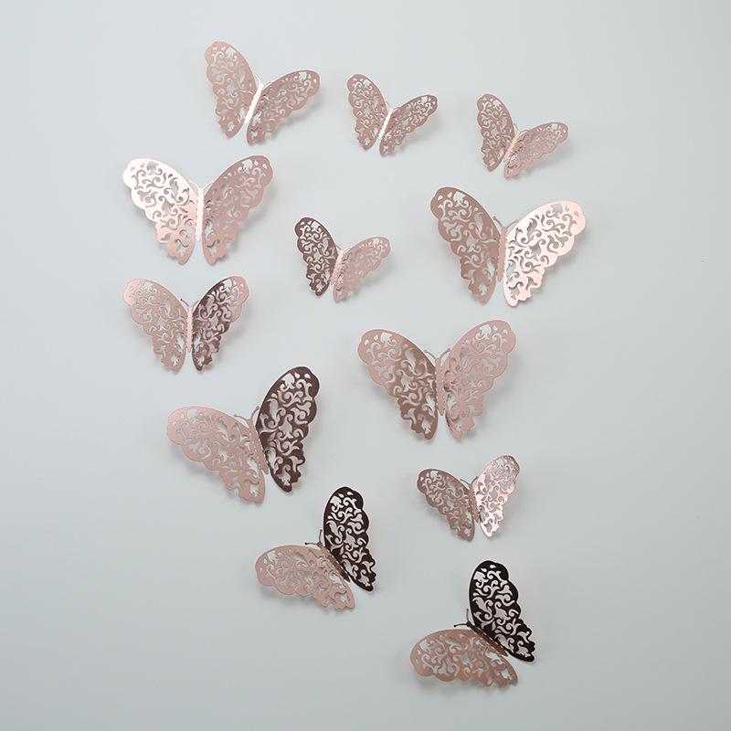 3D Gold Butterfly Wall Decor Stickers - Creative DIY Home Decoration 12 pieces рожевий колір золота
3D Gold Butterfly Wall Decor Stickers - Creative DIY Home Decoration 12 pieces рожевий колір золота