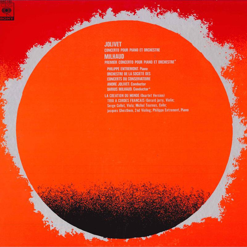 LP Record PHILIPPE ENTREMONT(PIANO)/ANDRE JOL - Jolivet/Concerto Pour Piano Et Orch 25AC192 CBSSONY Japan Classical Used
LP Record PHILIPPE ENTREMONT(PIANO)/ANDRE JOL - Jolivet/Concerto Pour Piano Et Orch 25AC192 CBSSONY Japan Classical Used